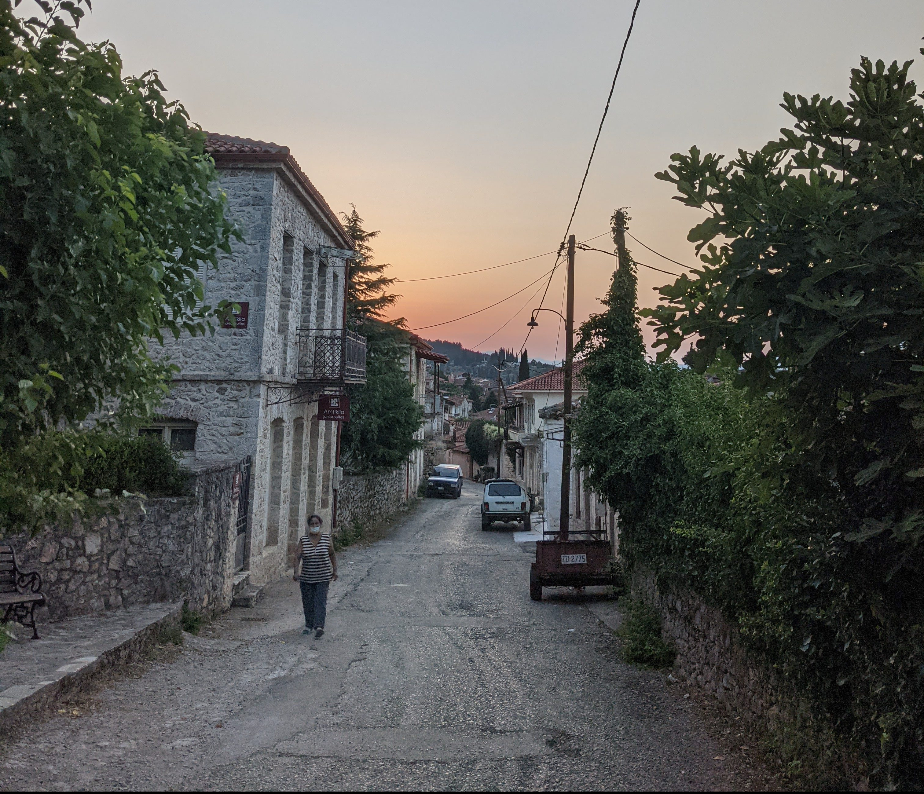 Traveling in Amfikleia Greece