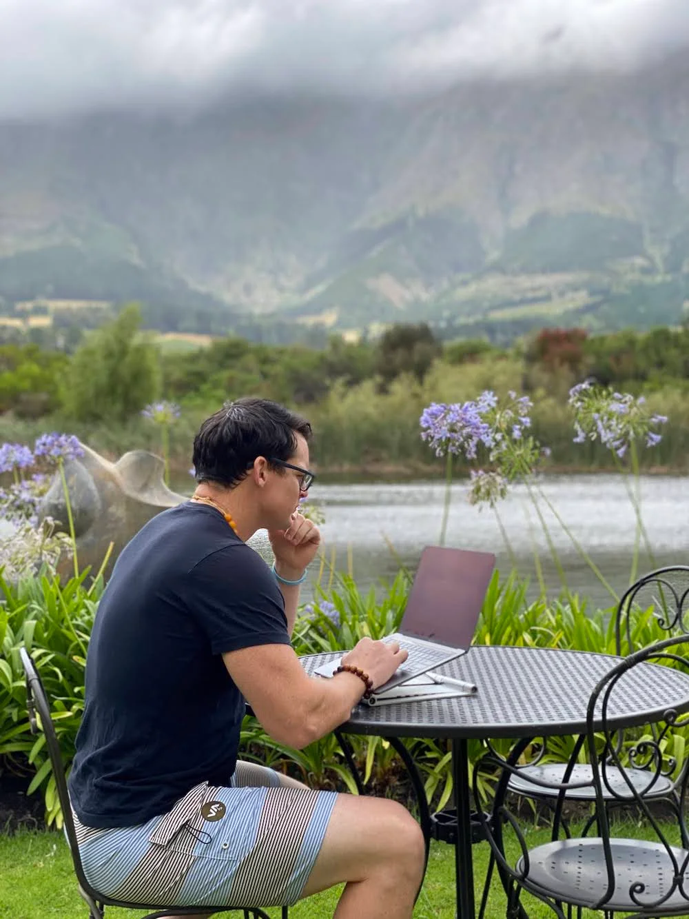 Digital Nomad In Franschhoek, South Africa