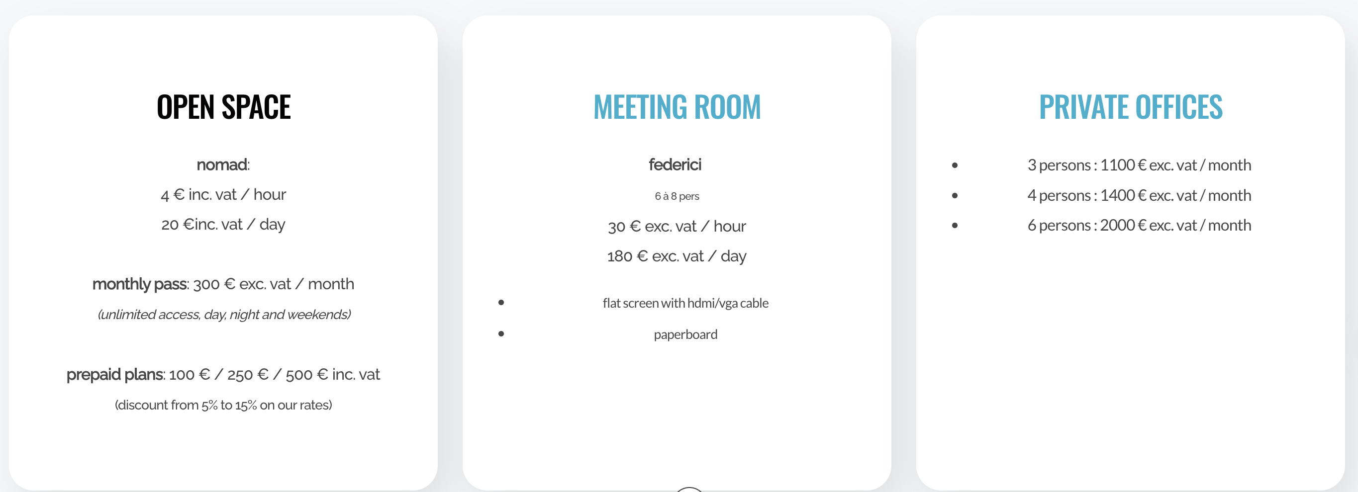 Paris Cowork Price - MYCOWORK MONTORGUEIL LES HALLES