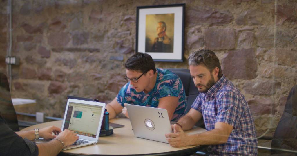 digital marketers working