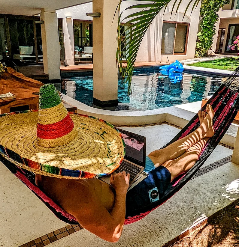 Digital Nomad In Playa Del Carmen