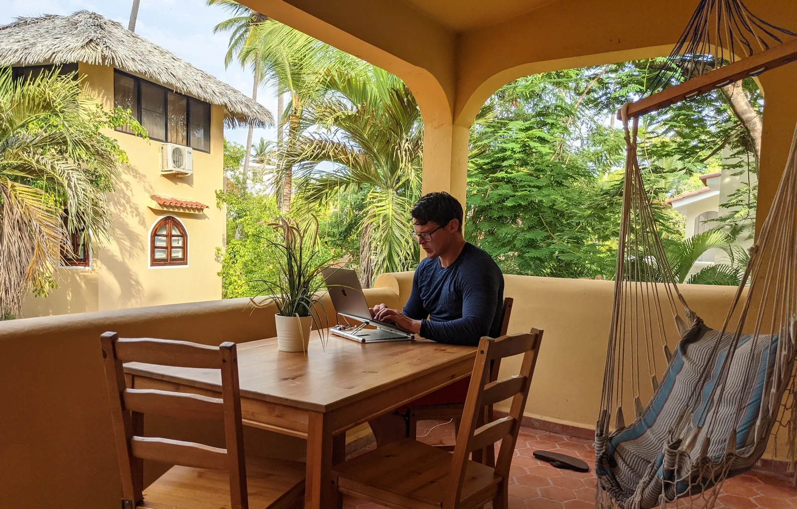 Digital Nomad Working In Punta Cana